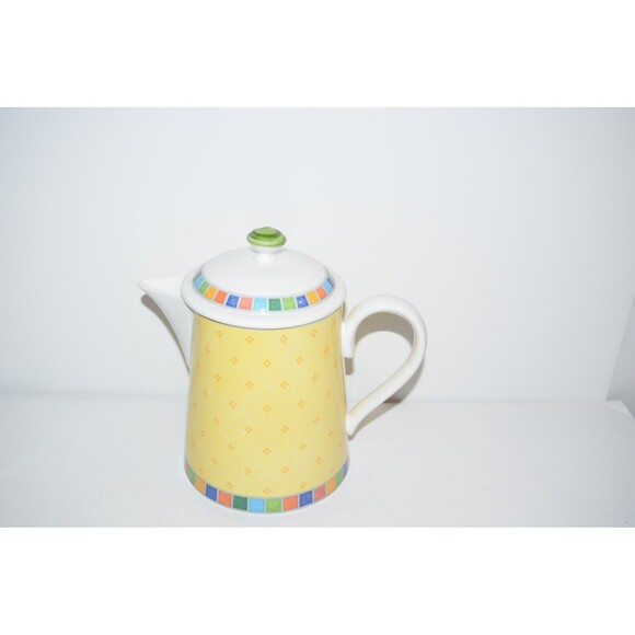 Villeroy & Boch Twist Alea Limone Coffee Pot With Lid Water Tea Pitcher retired - Picture 15 of 16
